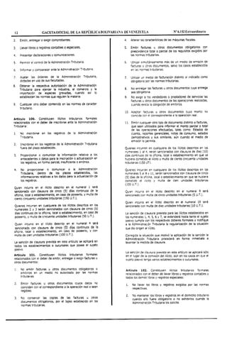 Gaceta Oficial 6152 COT-ISLR-IVA