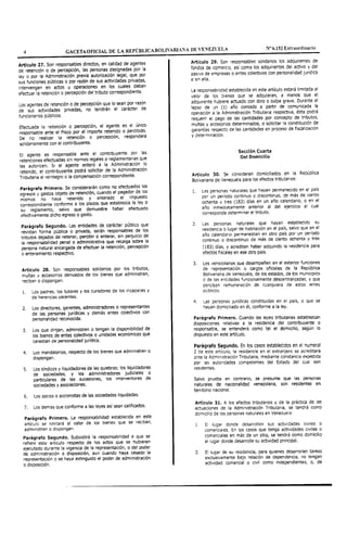 Gaceta Oficial 6152 COT-ISLR-IVA