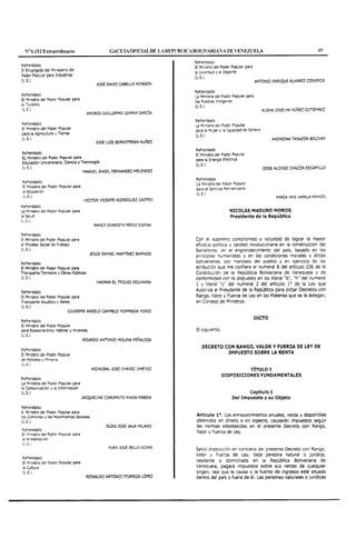 Gaceta Oficial 6152 COT-ISLR-IVA