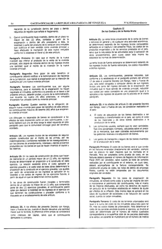 Gaceta Oficial 6152 COT-ISLR-IVA