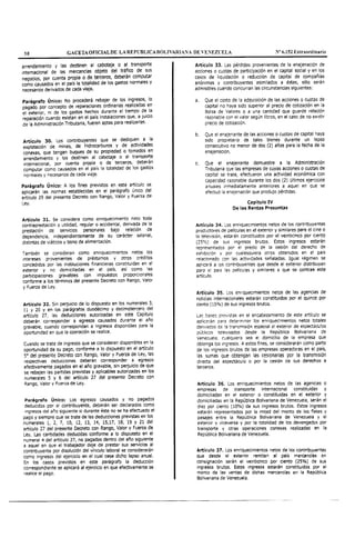 Gaceta Oficial 6152 COT-ISLR-IVA