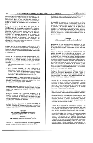 Gaceta Oficial 6152 COT-ISLR-IVA