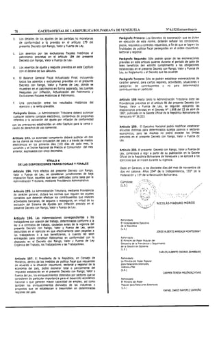 Gaceta Oficial 6152 COT-ISLR-IVA