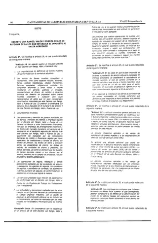 Gaceta Oficial 6152 COT-ISLR-IVA