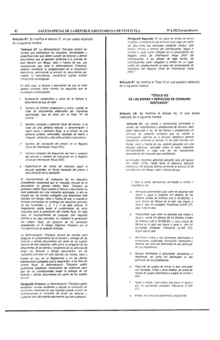 Gaceta Oficial 6152 COT-ISLR-IVA