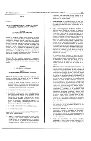 Gaceta Oficial 6152 COT-ISLR-IVA