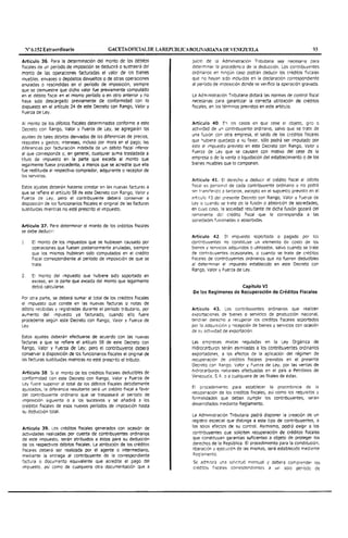 Gaceta Oficial 6152 COT-ISLR-IVA