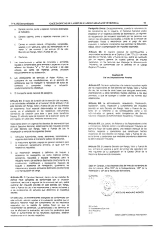 Gaceta Oficial 6152 COT-ISLR-IVA