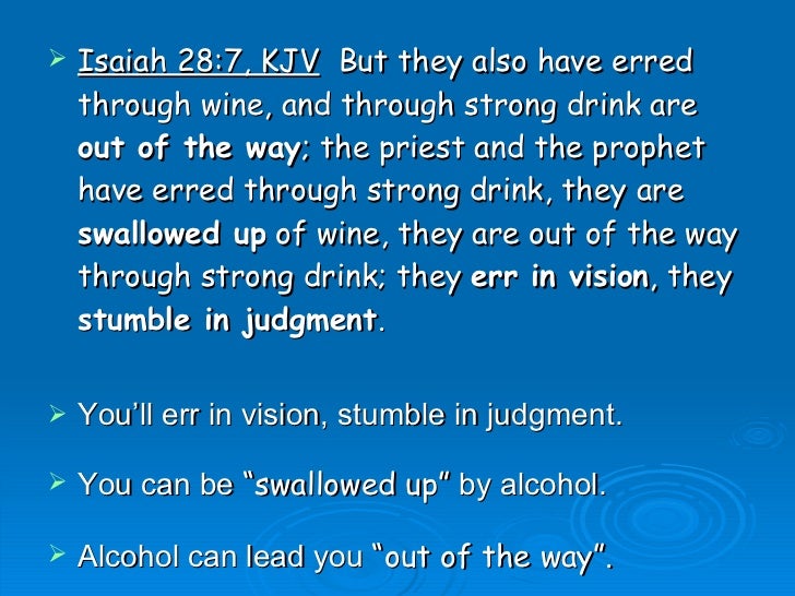 Should Christians Drink Alcohol?