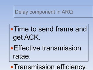 Go Back N ARQ | PPTX