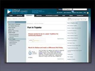 Go Go Gadget!!! Technology, Trends, and Children\'s Services