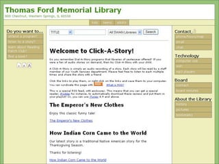 Go Go Gadget!!! Technology, Trends, and Children\'s Services