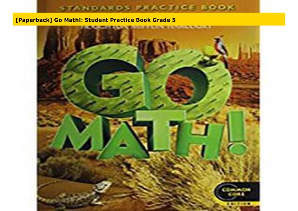 [Paperback] Go Math!: Student Practice Book Grade 5