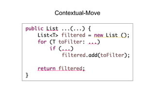 Contextual-Move
 