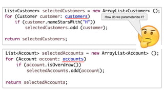 How do we parameterize it?
 