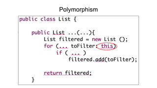 Polymorphism
 
