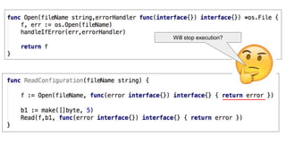 Will stop execution?
 