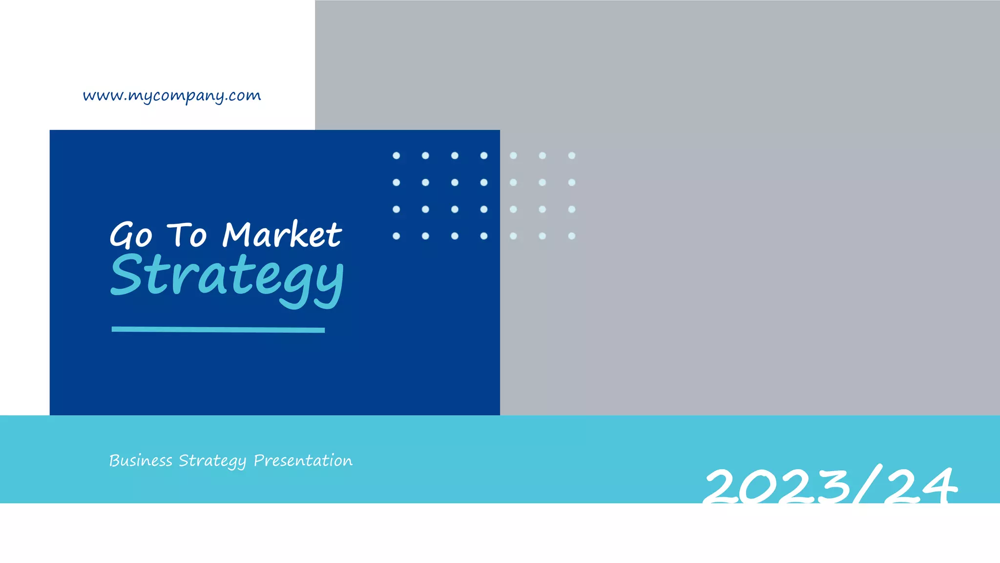 Go To Market Strategy PowerPoint Presentation Template | PPTX