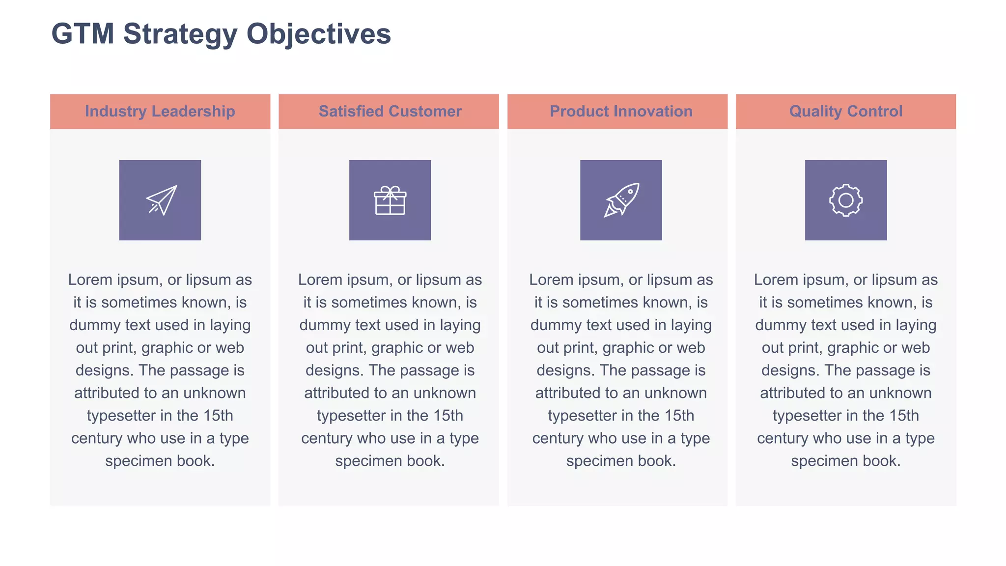 Go To Market Strategy PowerPoint Presentation Template | PPT