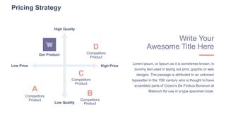 Go To Market Strategy PowerPoint Presentation Template | PPT