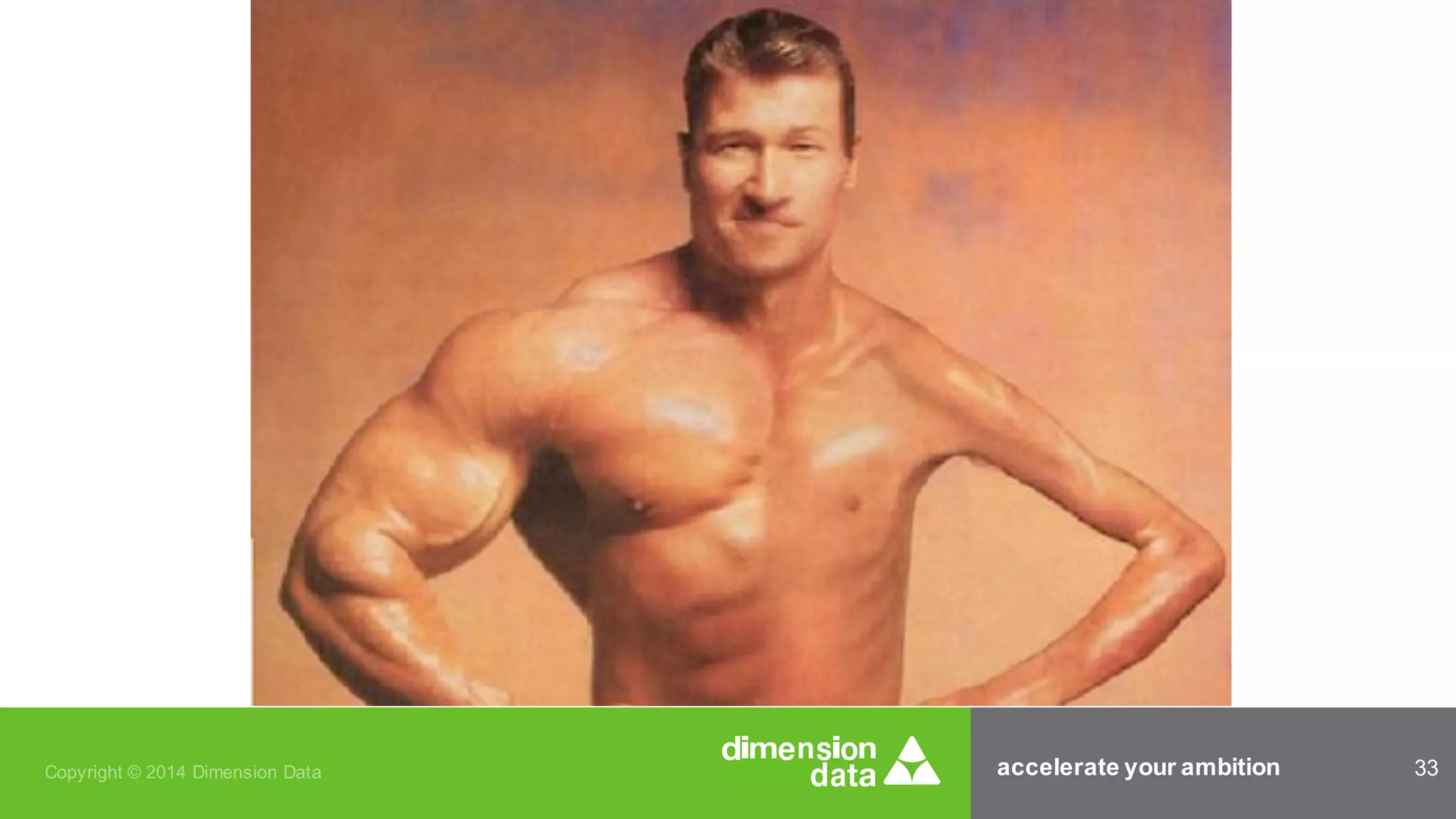 accelerate your ambition 33Copyright © 2014 Dimension Data
 