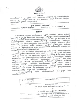 Kerala Disaster Management-Ascertaining Damage to House and other buildings-Role of LSG GOMS18/18 DMD