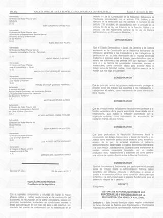 433.232 GACETA OFICIAL DE LA REPÚBLICA BOLIVARIANA DE VENEZUELA		 Lunes 9 de enero de 2017
 