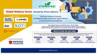SKILLS SUCCESSSYSTEMS
1
SECURITY
Global Webinar Series, Hosted by Prime Infoserv
www.primeinfoserv.com
Supported by
Community Partner
 
