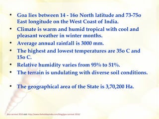 goa travel guide 5 | PPT