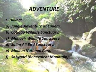 Goa-A nature of Beauti and Land of Beaches | PPTX