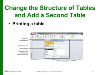Create and Use a Query, Form, and Report