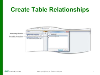 Create Table Relationships