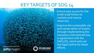 Sustainable development Goal 14: Conserve and sustain the oceans, seas ...