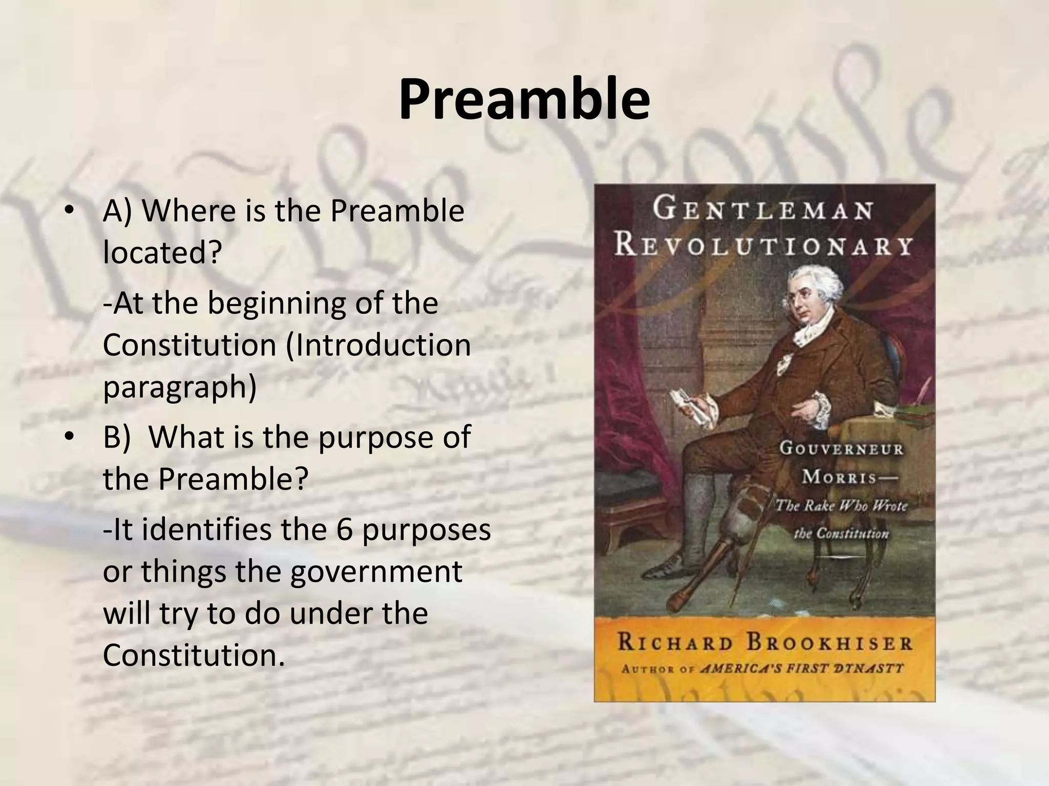 Separation of Powers