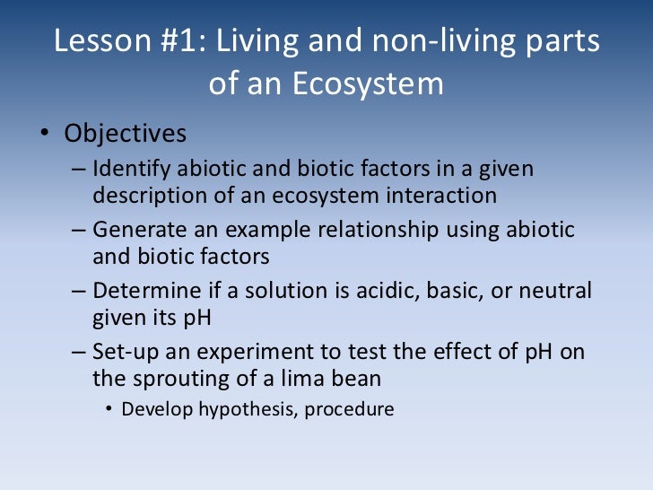 unit 1 ecology powerpoint goal 5 ecology powerpoint