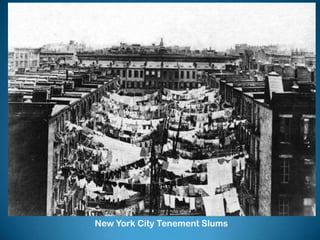 New York City Tenement Slums
 
