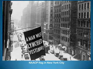 NAACP flag in New York City
 