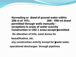 Goal and purposes of coastal zone managmentt 48605 | PPTX