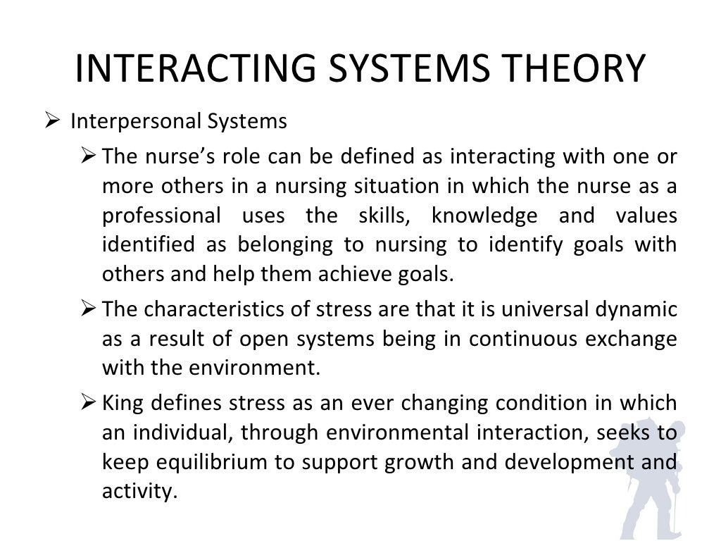 Goal attainment theory