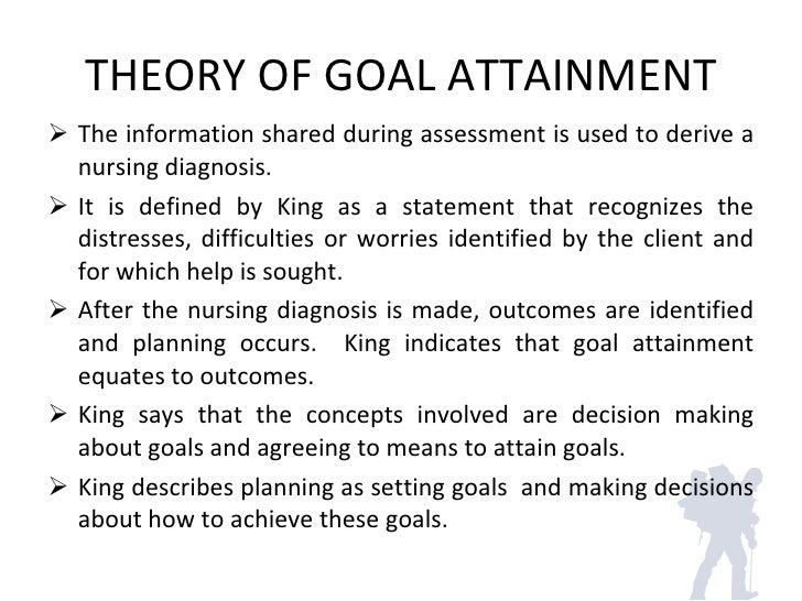 Goal attainment theory