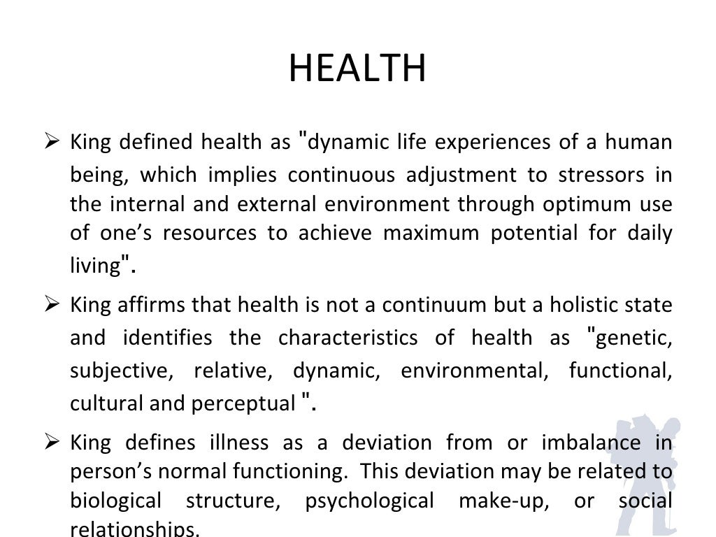 Goal attainment theory