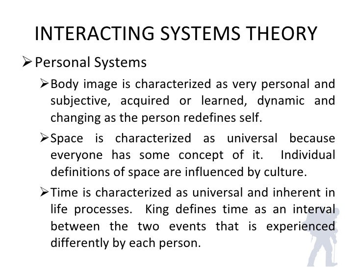 Goal attainment theory