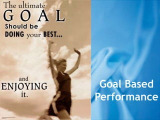 Goal Based
Performance
 