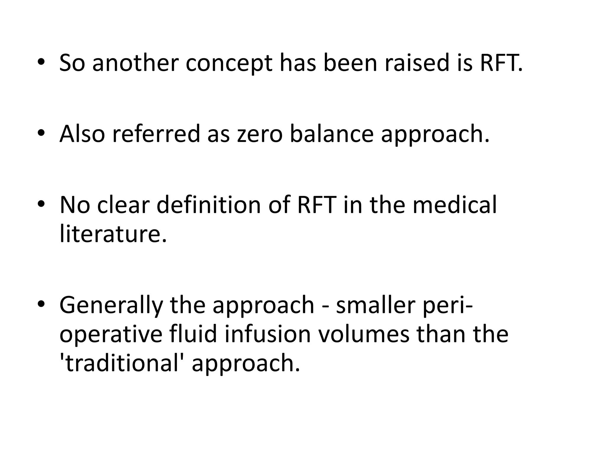 Goal directed fluid therapy | PPTX