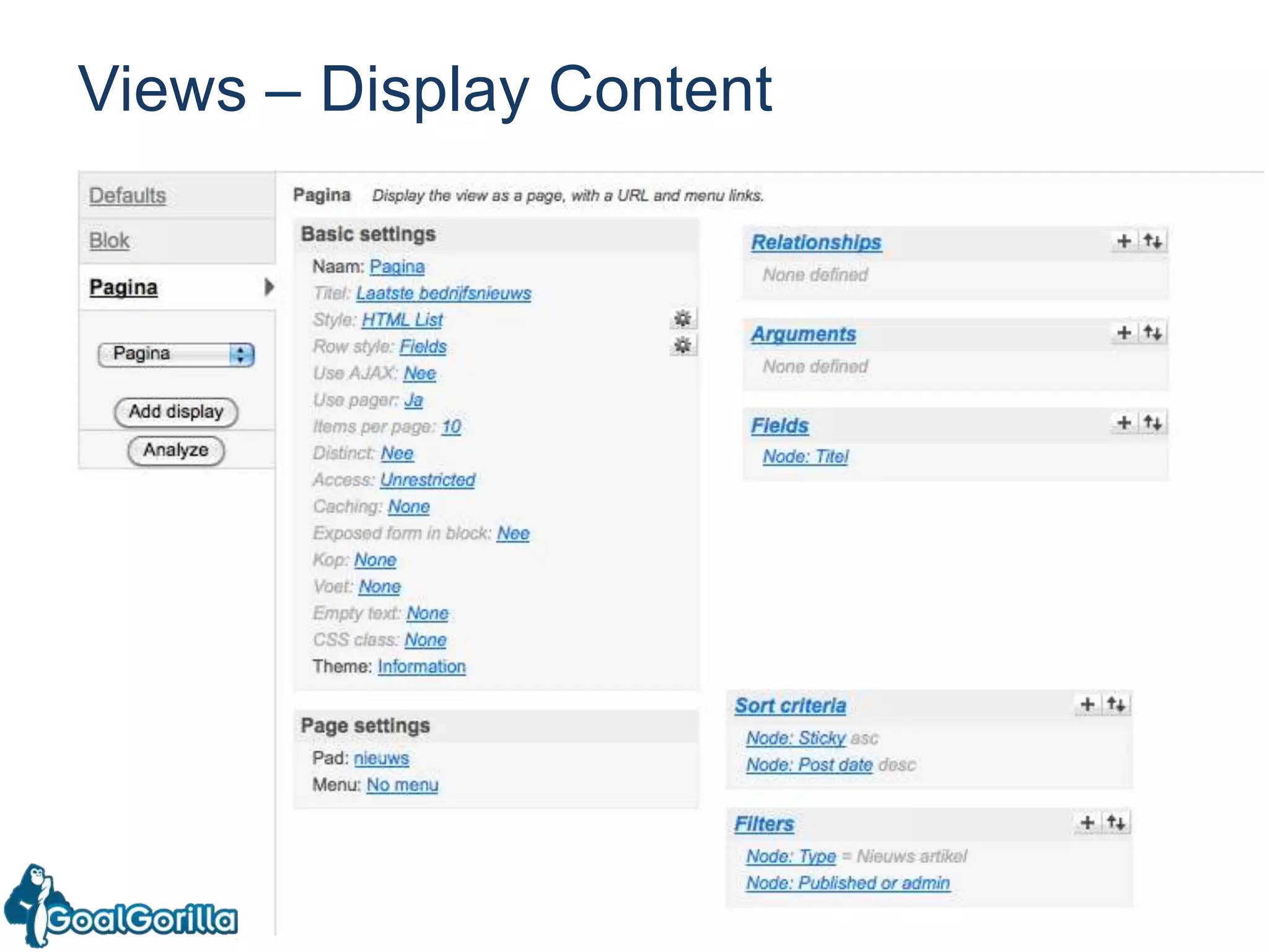 14Views – Display Content