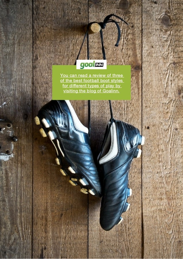 different types of football boots