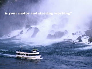 is your motor and steering working?
 