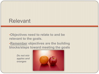 Goals, Objectives, and Logic Models | PPTX