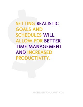 Goals and Time Management