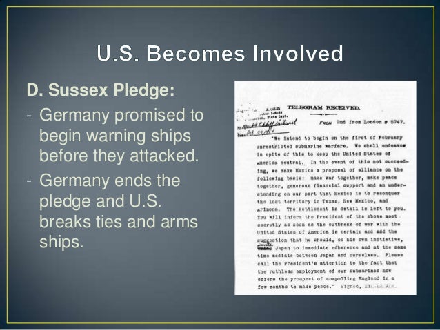 In the sussex pledge germany promised pic 579